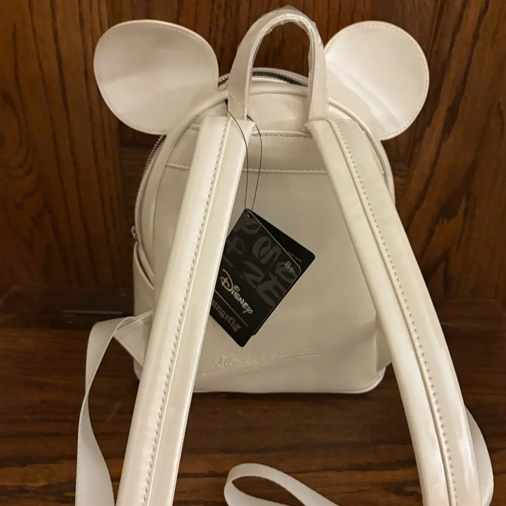 Loungefly Disney Pearl Mickey‎ Mouse Mini Backpack